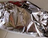 ナスと鶏胸肉の重ねホイル焼き作り方5写真