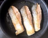 秋鮭のきのこあんかけカレー風味作り方2写真