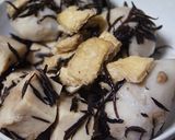 里芋、ひじき、高野豆腐などの炊いたん作り方3写真