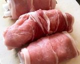 生姜つゆでさっぱり♡薩摩芋と大根の肉巻き作り方2写真