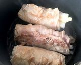 生姜つゆでさっぱり♡薩摩芋と大根の肉巻き作り方3写真