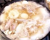 簡単･採りたて大根のそぼろと手羽煮作り方3写真