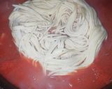 トマトソースパスタ鍋作り方15写真