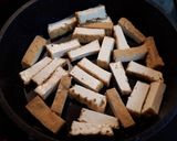 厚揚げとピーマンの卵とじ作り方1写真