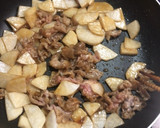 しっかり絡む豚肉と大根のオイスター炒め作り方4写真