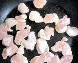 ♡鶏のささみとゴボウの油淋鶏♡作り方4写真
