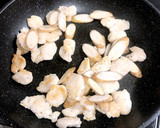♡鶏のささみとゴボウの油淋鶏♡作り方5写真