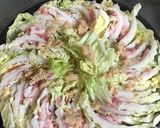 白菜ミルフィーユ(ウェイパー味)作り方7写真