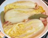 白菜とベーコンのコンソメ煮作り方6写真
