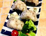 柚子胡椒入り簡単！肉そぼろの大人おにぎり作り方3写真