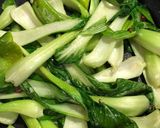チンゲン菜炒め作り方4写真