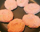 合挽肉と豆腐のさっぱりハンバーグ作り方4写真