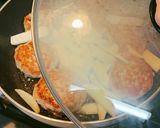 合挽肉と豆腐のさっぱりハンバーグ作り方5写真