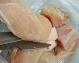 絶妙❤️鶏むね肉のジャムソースがけ作り方3写真