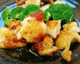 絶妙❤️鶏むね肉のジャムソースがけ作り方14写真