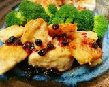 絶妙❤️鶏むね肉のジャムソースがけ作り方15写真