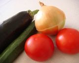 夏野菜の焼きサラダ作り方1写真