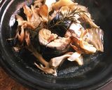 包丁要らず！タジン鍋のサバ缶の香草蒸し！作り方4写真