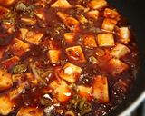 市販の素で♪激シビ！四川風麻婆豆腐作り方5写真