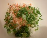 小海老ネギおにぎり作り方1写真
