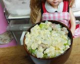 リカちゃん♡程一彦氏式炒飯(低糖質)作り方10写真