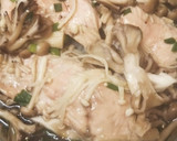 秋だね！鮭とたっぷりきのこのオイル蒸し作り方5写真