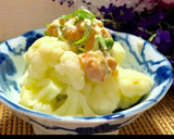 カリフラワーとたらこのワサマヨ和え♬作り方8写真