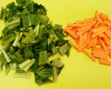 体に優しい♪高野豆腐と野菜の卵とじ作り方1写真