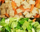 体に優しい♪高野豆腐と野菜の卵とじ作り方3写真