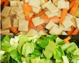 体に優しい♪高野豆腐と野菜の卵とじ作り方3写真