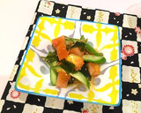 さっぱり味☆トマトと胡瓜の海藻中華サラダ作り方3写真