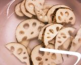 蓮根のチーズ焼き作り方1写真