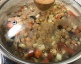 ひよこ豆と挽肉のキーマカレー☆作り方5写真