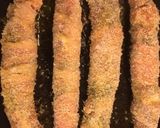 バジルチーズ巻きパン粉焼き作り方7写真