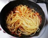 トマトソースパスタ作り方4写真