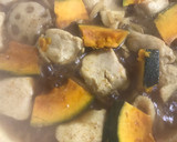鶏肉とかぼちゃのカレー炒め煮作り方7写真