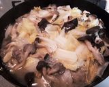 肉団子と白菜の和風あんかけ煮作り方5写真