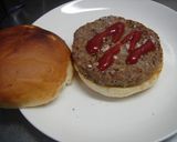 キャラ弁☆ハンバーガーキッド♪作り方1写真