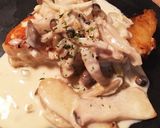 タラときのこのクリームソース 白身魚鮭も作り方8写真