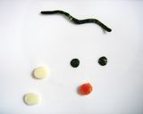 キャラ弁☆ハンバーガーキッド♪作り方3写真
