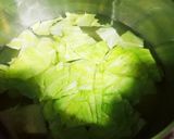 キャベツとごろごろ竹輪の味噌汁作り方2写真