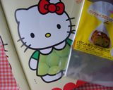 キティちゃんのサンドイッチ弁当作り方1写真