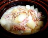 土鍋で作る大根と豚肉のピリ辛煮作り方6写真