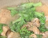 わさび菜／からし菜と油揚げのさっと煮作り方5写真