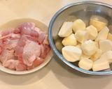 鶏肉と里芋のうま煮 *☻*作り方1写真