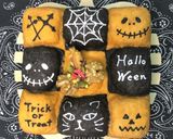 ハロウィンちぎりパン★プーさん作り方15写真
