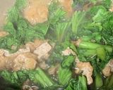 わさび菜／からし菜と油揚げのさっと煮作り方7写真