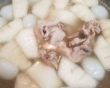 大根と玉こんにゃくの煮物✰︎作り方3写真