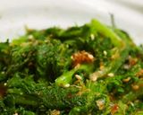 わさび菜／からし菜と油揚げのさっと煮作り方8写真