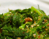 わさび菜／からし菜と油揚げのさっと煮作り方8写真